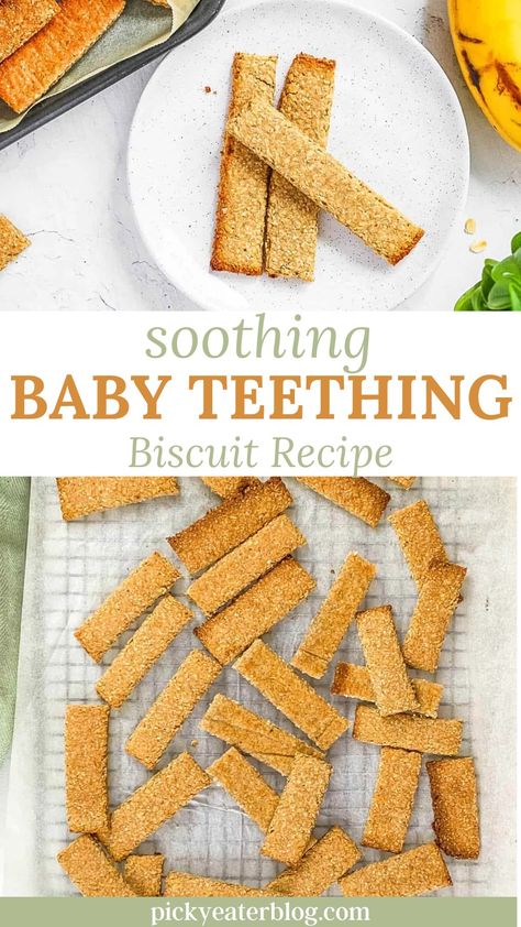 Baby Snacks Homemade, Teething Cookie Recipe, Homemade Infant Snacks, Baby Biscuits Recipe, Meat Baby Food Recipes, Baby Puffs Recipe Homemade, Baby Cereal Recipes, Homemade Baby Puffs Recipes, Homemade Baby Snacks 6 Months