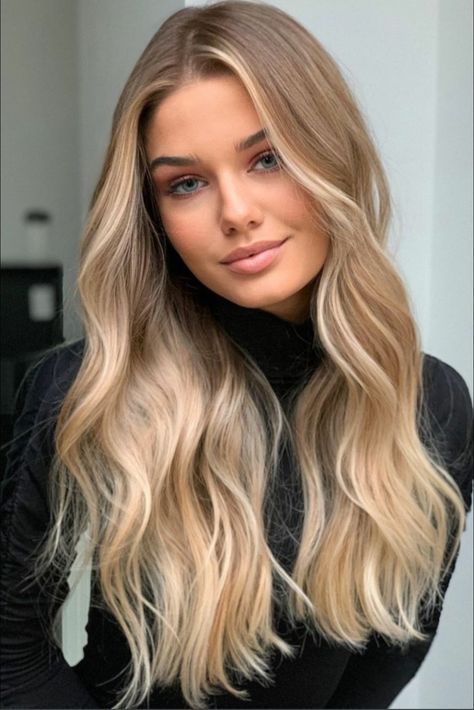 Ash Blonde Hair Balayage, Winter Blonde Hair, Fall Blonde Hair Color, Warm Blonde Hair, Fall Blonde Hair, Dark Blonde Hair Color, Light Blonde Hair, Balayage Blonde, Honey Blonde Hair