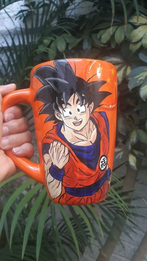 Goku Birthday, Ideas Aniversario, Mug Drawing, Geek Diy, Ball Birthday Parties, Anime Suggestions, Ball Birthday, Bf Gifts, Creative Gifts For Boyfriend