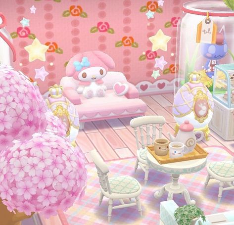 poseur! on Instagram: “'MAYFLOWRZ' for 30% off your whole order 🌸🌸🌸” Animal Crossing Pc, Hello Kitty House, Melody Hello Kitty, Animal Crossing Pocket Camp, Kawaii Room, Kawaii Aesthetic, All Things Cute, Kawaii Wallpaper, Rilakkuma