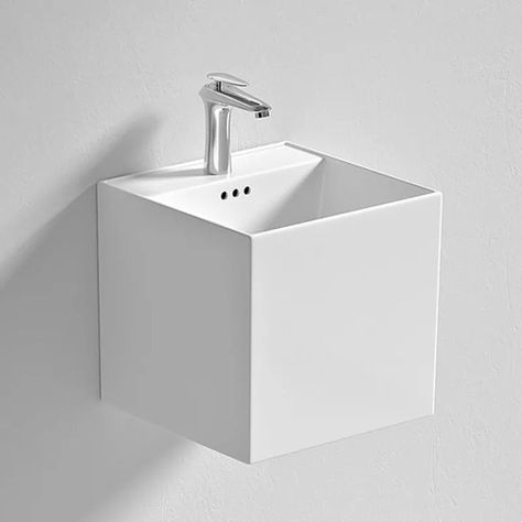 #wallhungbasin #washbasin #wallmountsink #sinks #lavaman #مغسلة #tas #ləyən #cuan #kauss #ବାସନ #басейна #басейн #basen #تشتک #bassin #бассейн #lavabo #pesuallas #სარეცხი #қолжуғыш #세면기 #wastafel #umývadlo #singki #servant #lavatório #умиваоник #כִּיוֹר #νιπτήρας #umývadlo #Washbasin Wall Hung Basin, Wall Mount Sinks, White Wall Hanging, Wall Mount Sink, Ceramic Bathroom, Wall Mounted Basins, Simple White, White Wall, Wash Basin