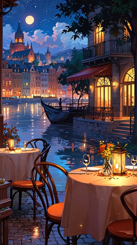 a beautiful evening in Paris Date Drawing, Date Background, Animal Expressions, Romantic Scenery, A Walk In The Woods, Going For A Walk, Romantic Wallpaper, Dreamy Artwork, Props Art