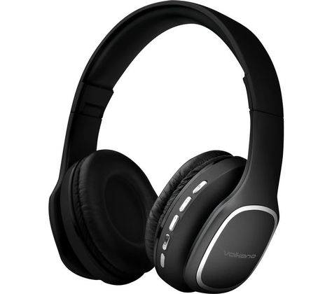 Enjoy your music and take calls hands-free on the Volkano Phonic VK-2002-BK Wireless Bluetooth Headphones. You can stream from your mobile using Bluet.. Wireless Bluetooth Headphones, Headphones Black, Audio Technica, Black Headphones, Bluetooth Headphones Wireless, Ink Toner, Bluetooth Headphones, Fm Radio, Wireless Headphones