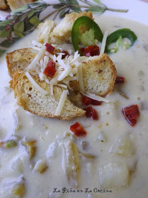 Jalapeño Cheddar Mashed Potato Soup Mexican Potato And Cheese Soup, Jalapeno Beer Cheese Soup, Spicy Broccoli Cheddar Potato Soup, Potato Corn Jalapeno Chowder, Smokey Jalapeno Cheddar Potato Soup, Mashed Potato Soup, Southwest Food, Cheddar Mashed Potatoes, Southwest Recipes