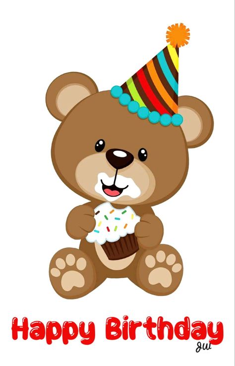 Cute bear Happy Birthday Teddy Bear Images, Teddy Bear Bulletin Board Ideas, Bear Bulletin Board Ideas, Happy Birthday Teddy Bear, Photo Ours, Happy Birthday Bear, Birthday Wishes For Kids, Teddy Bear Day, Happy Birthday Kids