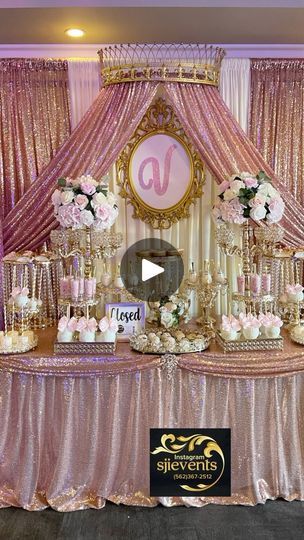 48K views · 5.2K reactions | Reserva tu fecha para tu próximo 
evento @sjievents
Mesa de postres 
Candy table
Mesa principal 
Main table 
Balloons 
Goblos
Marquee numbers 
Números con luces y más 
.
.
.
.
.
.
#mis15años👑 
#birthdayparty
#ballondecor 
#quinceaños 
#15birthday 
#sweet16🎉 
#cumpleaños 
#fyp 
#foryou 
#foryoupage 
#princess 
#sjievents
#mesadepostre 
#candybar 
#desserttabledecor 
#candytables | Candy Table | Mesa de postres | candybar | Quinceañera | Events | titosilvamusic · Original audio Table Balloons, Marquee Numbers, Candy Ideas, Main Table, 50th Anniversary Party, Candy Table, 90th Birthday, Table Arrangements, Anniversary Party