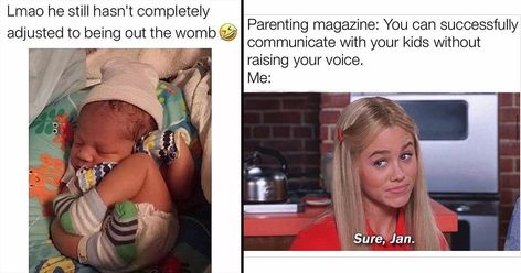 The 21 Best Parenting Memes for Witty Moms and Dads Parenting the Best They Can Every Single Week (November 30, 2024) Parenting Funny, Parenting Jokes, Friday Music, Everything All At Once, Cheezburger Cat, Dungeons And Dragons Game, Parenting Fail, Parenting Memes, Can You Help