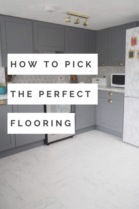 This Handy Tool Will Help You Pick The Perfect Flooring | We Love Home Kitchen Flooring Trends, Small Tiles, Flooring Trends, New Interior Design, Best Flooring, Uk Homes, Interior Stylist, Room Flooring, Interior Trend