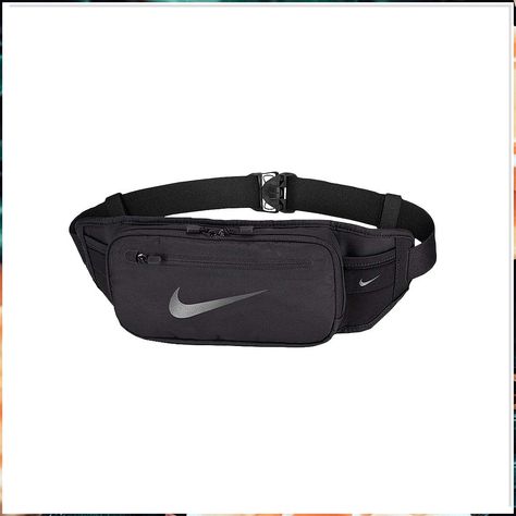 NIKE Unisex Adult Mobile Bag-9038-217, 013 Black/Black/Black, One Size 2024 Logo, Mobile Bag, Hip Pack, Nike Accessories, Sell On Amazon, Waist Bags, Waist Pack, Adjustable Belt, Accessories Branding