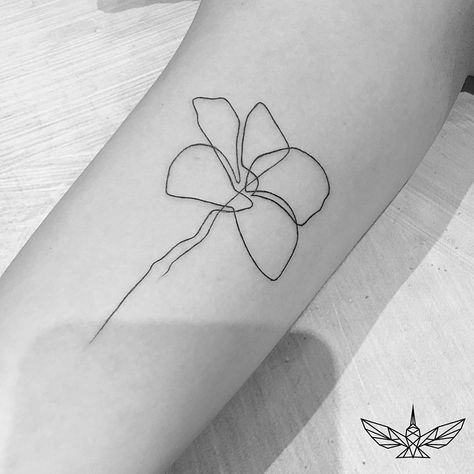 752 Likes, 11 Comments - Tattoo Artist - Cholo (@fine.line.tattoos) on Instagram: “"Quibe Flower" (Bicep) #instatattoos #newtattoo #tattooartist  #inkedup #tattoolife #tatted #sketch…” Flowers Tattoo Simple, Abstract Flower Tattoo, Gardenia Tattoo, Abstract Flower Tattoos, Wildflowers Tattoo, Line Drawing Tattoos, One Line Tattoo, Tattoo Line, Orchid Tattoo