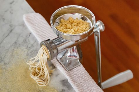 If you’ve read this blog for any length of time, you’re probably aware that I’m obsessed with pasta , especially homemade extruded pasta . I... Homemade Pasta Kitchenaid, Pasta Extruder, Kitchenaid Pasta, How To Cook Artichoke, Cooking Spaghetti Squash, Cooking Brussel Sprouts, How To Cook Scallops, How To Cook Kale, How To Cook Ribs