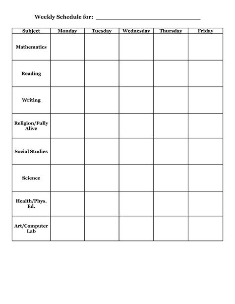 School Weekly Schedule Template Middle School Planner, Timetable Planner, School Planner Template, Student Agenda, Class Schedule Template, School Agenda, Class Planner, College Schedule, Planning School