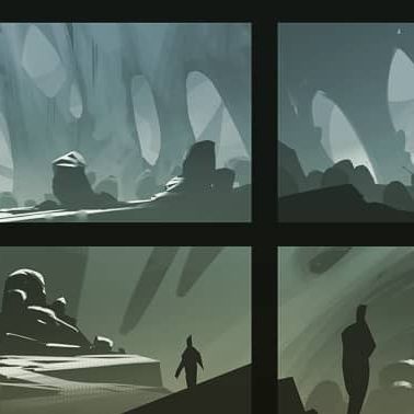 Grady Frederick Art on Instagram: "Personal IP stuff! Exploring the Centipede lair pt. 2 💪 #creature #centipede #cave #mountain #folktale #thumbnail #environment #inspiration #artist #illustrator #photoshop #art #artwork #illustration #digitalart #creativity #creative #digital #visualart #graphic #design #painting #sketch #conceptart #concept #digitalpainting #conceptartist #art #landscape #fantasy" Cave Art Drawing, Cave Drawing Illustration, Cave Digital Art, Cave Sketch, Grady Frederick, Cave Mountain, Side Scroller, Environment Inspiration, Arizona Art