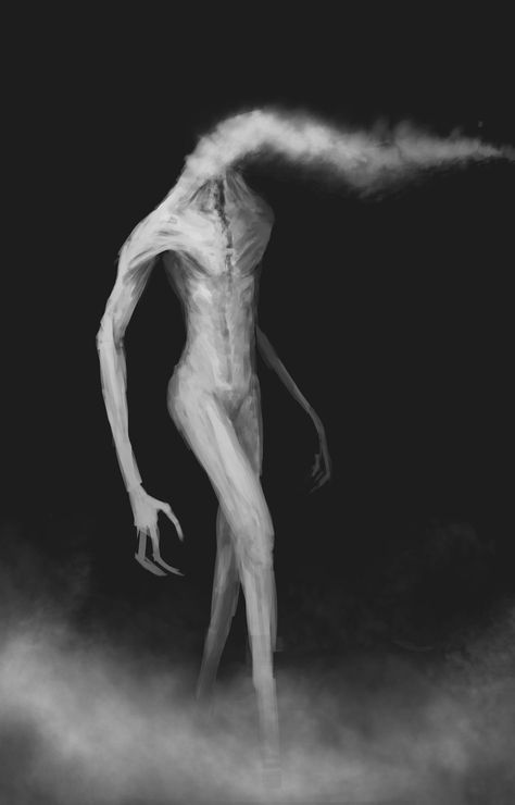 Fog Monster, Horror Villians, Dark Creatures, 다크 판타지, Monster Concept Art, Fantasy Monster, Witch Art, Weird Creatures, Creature Concept