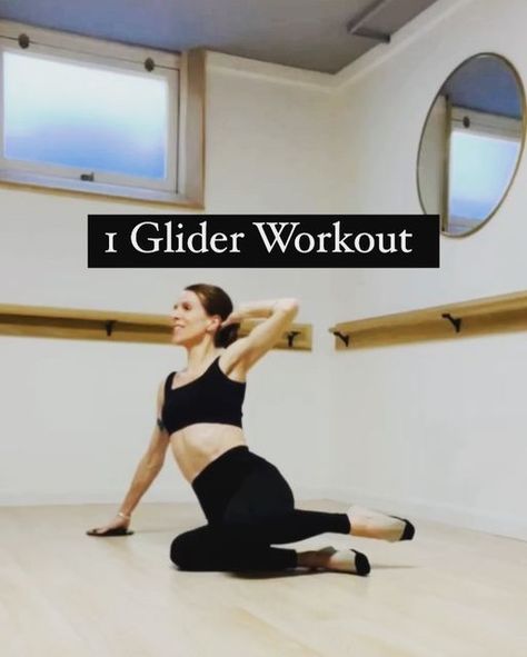 𝗔𝗻𝗴𝗲𝗹𝗮 𝗞𝗮𝗿𝗻𝗲𝗿 | 𝗕𝗮𝗿𝗿𝗲 on Instagram: "✨1 Glider Workout✨ All you need is 1 glider for a full body burn. Swipe ⬅️ to see all 10. SAVE this to try later! ✨Which is your favorite? Let me know in the comments: 1. Oblique slide + leg lift 2. Lateral lunge + twist 3. Seated core twist + extend leg 4. Fold over attitude lift 5. Knee to opposite elbow + Spider Man push-up🔥🔥 6. Side lunge + circle back 7. Hover plank extend + circle side 8. Chair to lunge + leg lift 9. Crunch + leg exte Glider Workout, Lunge Twist, Lateral Lunges, Side Lunges, Leg Lifts, Workout Ideas, Fold Over, All You Need Is, Full Body