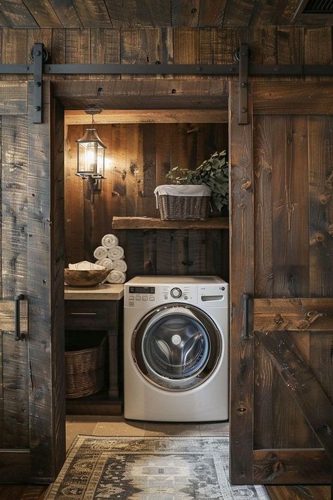 🎉This Space is a True Masterpiece Timeless Laundry Room, Cabin Laundry Room, Elegant Laundry Room, Modern Farmhouse Laundry Room, House Laundry Room, Barn Loft, Stylish Laundry Room, Laundry Room Ideas, Laundry Room Inspiration