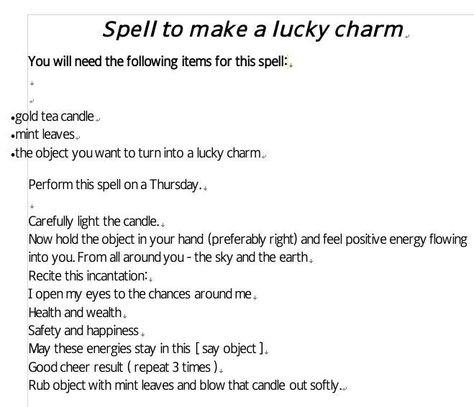 Spell to make a lucky charm! Luck Charm Spell, Lucky Charm Spell, Charm Spells Witchcraft, How To Make A Lucky Charm Witchcraft, How To Make A Charm Witchcraft, Good Luck Charm Spell, How To Make A Lucky Charm, Wich Stuff, Thursday Magick