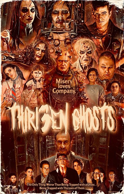 Seeing Glasses, Thir13en Ghosts, Thirteen Ghosts, 13 Ghosts, Night Of The Demons, Harley And Joker Love, Short Horror Stories, Me Poster, Spooky Stories