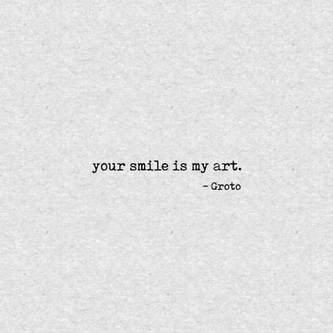 your smile is my art. Behind This Smile Quotes, Lopsided Smile, Breakfast Christmas, Word Vomit, Quote Citation, Make Her Smile, Your Smile, Powerful Quotes, My Flower