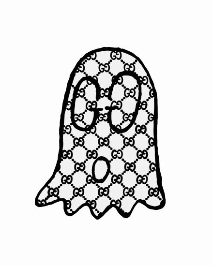 Gucci Ghost, Ghost, Enamel Pins, Gucci, Halloween, Logos