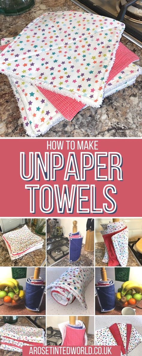 Cloth Paper Towels, Paperless Towels, Diy Towels, Save Trees, Reusable Paper Towels, How To Roll Towels, Unpaper Towels, Paper Craft Ideas, Old Towels