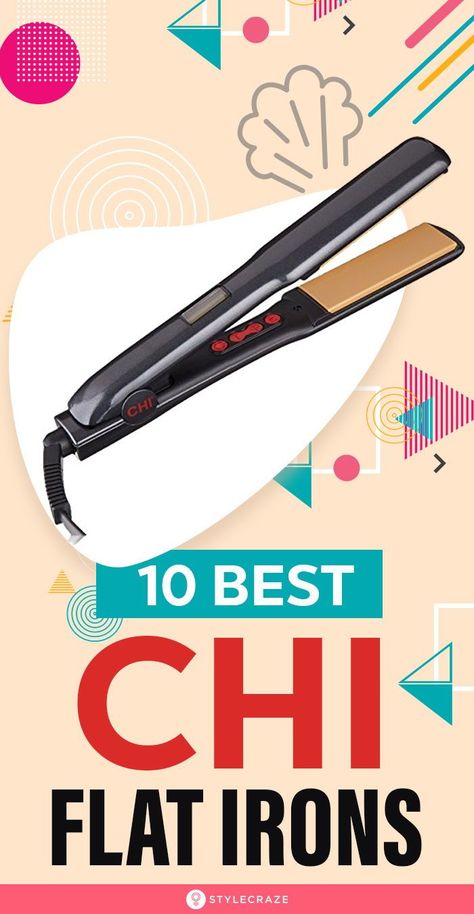 Chi Flat Iron, Chi Hair Straightener, Best Straightener, Best Flat Iron, Flat Irons Best, Chi Hair Products, Best Hair Straightener, Ceramic Flat Iron, Flat Irons