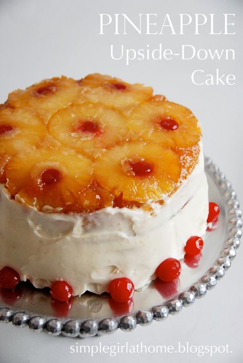 Pretty Pineapple Upside Down Cake, Pineapple Upside Down Cake With Frosting, Pineapple Upside Down Cake Layered, Pineapple Upside Down Cake Birthday, Pineapple Upside Cake With Box Cake, Christmas Pineapple Upside Down Cake, Pineapple Upside Down Cake Decoration, Pineapple Birthday Cake Ideas, Pineapple Upside Down Layer Cake