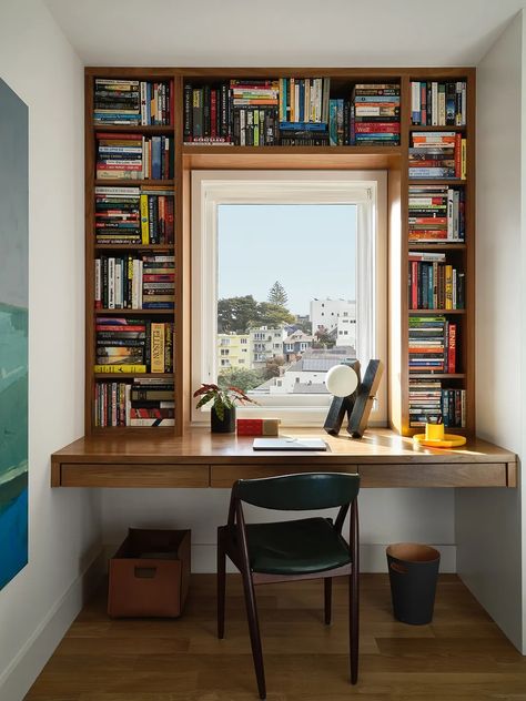 By Moving the Front Door, Regan Baker Unlocked the Floor Plan of This Olympian's San Francisco Home Guest Office Bedroom Ideas, Adu Ideas, Small Design Studio, Homework Space, Window Desk, Creating An Entryway, San Francisco Home, Workspace Ideas, Kitchen 2024