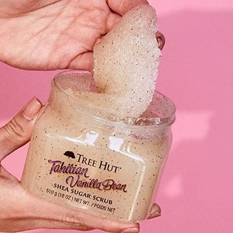 Ultra Hydrating and Exfoliating Scrub for Nourishing Essential Body Care Tree Hut Tahitian Vanilla Bean, Tahitian Vanilla Bean, Shea Sugar Scrub, Exfoliating Scrub, Tree Hut, Body Skin Care Routine, Vanilla Bean, Body Skin, Body Skin Care