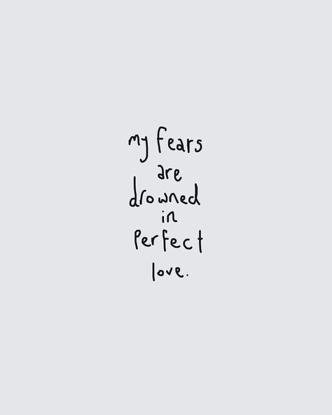 SALT’s Instagram profile post: “There is no fear in love. But perfect love drives out fear, because fear has to do with punishment. The one who fears is not made perfect…” Love Fear Quotes, Fear And Fridays Tattoo, Fear Is Not My Future, Fear Not, Perfect Love Casts Out Fear, Love Over Fear, Fear Tattoo, 2023 Wardrobe, Tshirt Prints