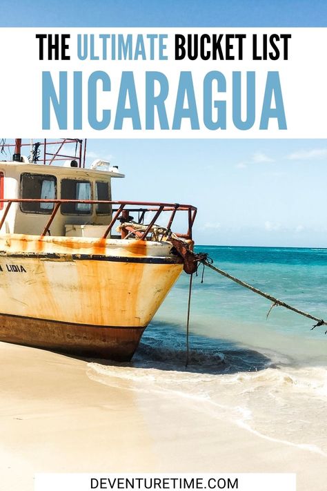 If you love hiking, swimming, surfing, and adventuring, these are some of the best things to do in the country of Nicaragua! Nicaragua, though a lesser-travelled country, is filled with so many bucket list-worthy adventures. To this day, I still talk about how this is one of the best places I’ve ever visited and I would return in a heartbeat. Nicaragua Travel, Spring Travel, Guatemala Travel, Travel Spain, Central America Travel, Travel Humor, Koh Tao, Travel South, South America Travel