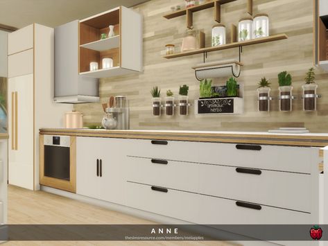 The Sims Resource - Anne kitchen The Sims 4 Cc Resource Kitchen, Kitchen Counters Sims 4 Cc, The Sims 4 Cc Kitchen Counter, Sims 4 Cc Maxis Match Furniture Bedroom, Sims 4 Cc Counters Kitchen, Sims 4 Cc Furniture Kitchen Counters, Sims 4 Counters, Sims 4 Cc Kitchen Counters, Sims 4 Kitchen Cabinets