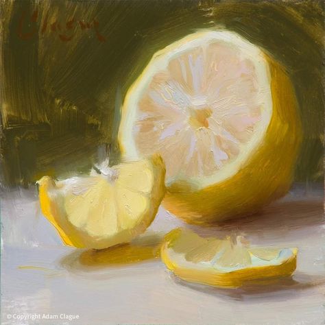 Lemon Still Life, Vegetable Painting, Shop Artwork, Painting Subjects, Window Light, Arabic Calligraphy Art, Artwork Online, Color Harmony, Oil Painters