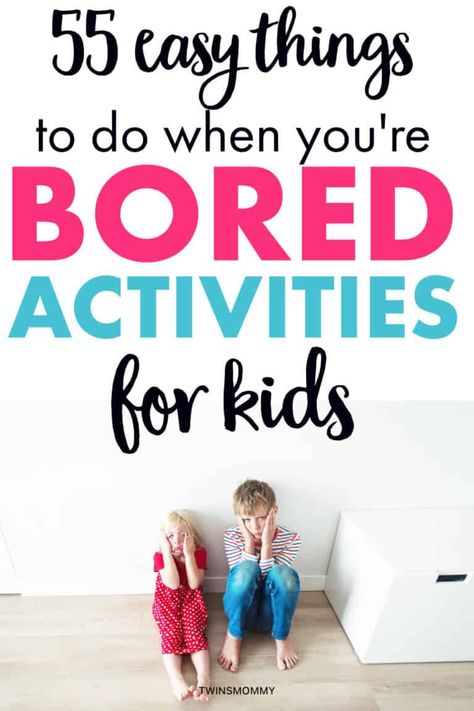 Bored Activities, Twins Mommy, Bored Kids, Bored At Home, What To Do When Bored, Things To Do At Home, Things To Do When Bored, Boredom Busters, Indoor Activities