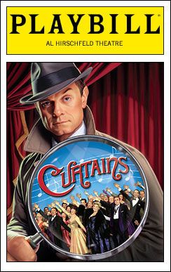 Curtains The Musical, Rupert Holmes, David Hyde Pierce, Niles Crane, Broadway Playbills, Al Hirschfeld, Broadway Posters, Arts Club, Broadway Nyc