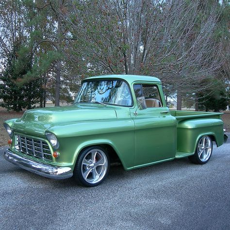 1956 CHEVROLET 3100 CUSTOM PICKUP Pickup Trucks Camping, Chevy Stepside, Classic Cars Chevy, Work Trucks, Chevrolet 3100, 1957 Chevy, Chevy Pickup Trucks, Old Pickup Trucks, Antique Trucks