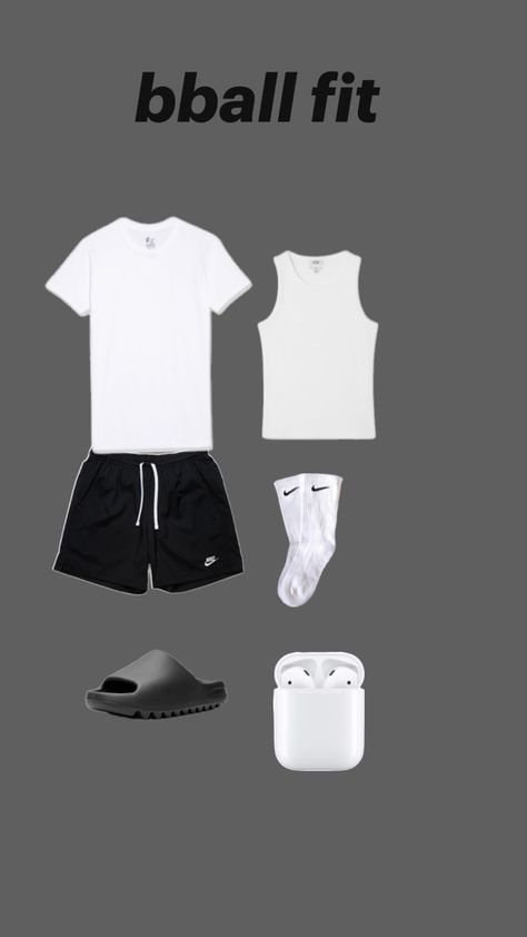 Basketball Shorts Outfit, Yankees Outfit, White Nike Socks, Summer Swag Outfits, Basketball Clothes, Mens Trendy Outfits, Men Stylish Dress, Guys Clothing Styles, Quick Outfits