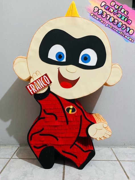 Disney Pinata, Incredibles Birthday Party, Piñata Ideas, Diy Pinata, Jack Jack, Disney Party, Jack And Jack, Frozen Party, 1st Birthday Parties