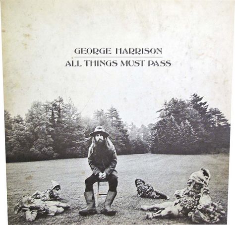 George Harrison - All Things Must Pass by Tommer G, via Flickr George Beatles, Rock Album Cover, Apple Records, Rock Album Covers, Musica Disco, Beatles George, Classic Album Covers, Dream Theater, Favorite Albums