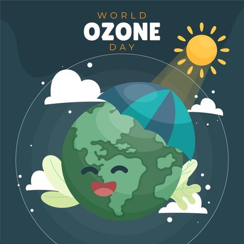 Ozon Day Posters, Ozone Day Poster Drawing, World Ozone Day Poster, Environmentalist Art, Poster Drawing Ideas, World Ozone Day, Chemistry Posters, Ozone Depletion, 2024 Poster