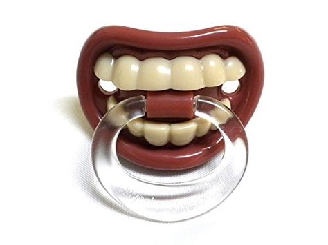 Billy Bob Teethe Thumb Sucker Pacifier Thumb Sucker, Bad Teeth, Baby Pacifier, Baby Teeth, Funny Baby, Baby Feeding, Unisex Baby, Baby Stuff, Dish Soap