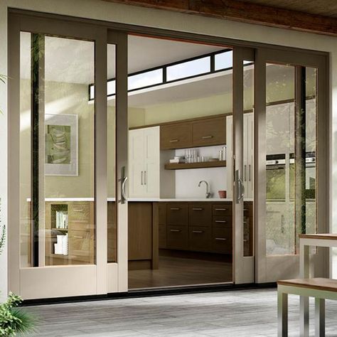 Double Sliding Patio Doors, Best Sliding Glass Doors, Modern Sliding Glass Doors, Sliding French Doors Patio, Double Sliding Glass Doors, Glass Entrance Doors, Sliding Doors Exterior, Sliding Glass Doors Patio, Sliding French Doors