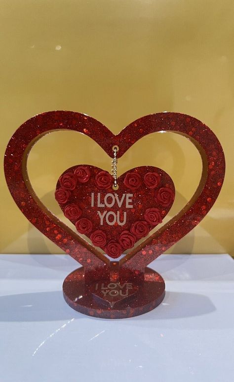 Resin Love Heart Stand /gift | eBay Gifts