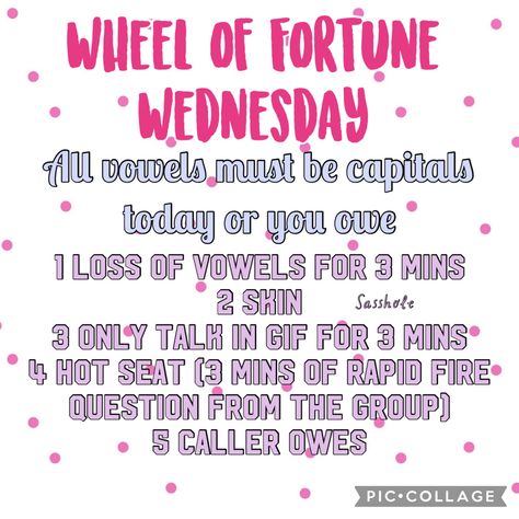 Kik Group Themes, Kik Games, Kik Game Cards, Menu Inspiration, Hot Seat, In Gif, Code Names, Creating Content, Wheel Of Fortune