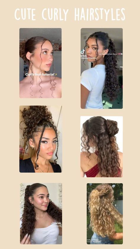 Long Layered Curly Hair, Quick Curly Hairstyles, Dark Grey Coat, Curly Hair Care Routine, Hairstyle Examples, Mixed Curly Hair, Easy Hairstyles For Thick Hair, Hair Inspiration Long, Cute Curly Hairstyles