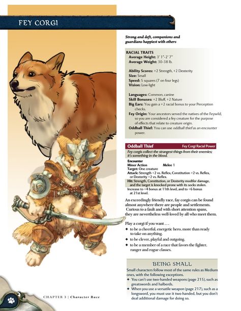 Roll for initiative! D&D dump! - Album on Imgur Homebrew Races, Corgi Stuff, Dungeons And Dragons Races, Geeky Chic, D D Races, Dnd Stats, Dnd Character Sheet, Dnd Homebrew, Dnd Campaign