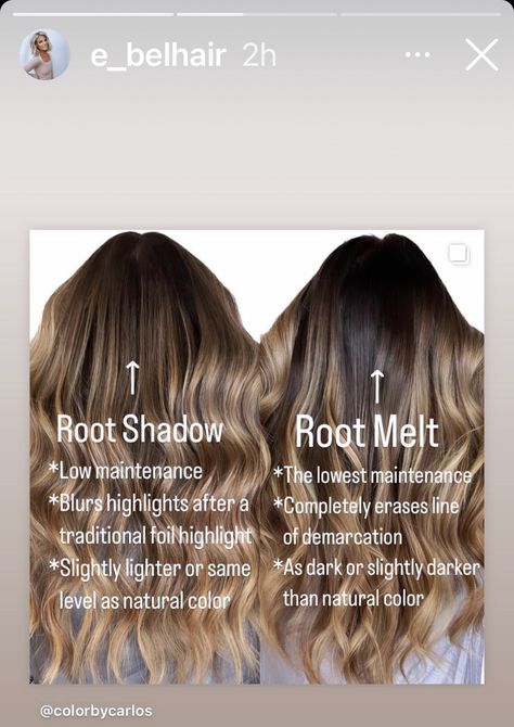 Shadow Root On Brown Hair, Root Smudge Vs Balayage, Reverse Bayalage Light Brown, Difference Between Root Smudge And Shadow Root, Low Maintenance Baylage, At Home Root Smudge, Foliage Hair Vs Balayage, Deep Root Blonde Balayage, Dirty Blonde Root Smudge