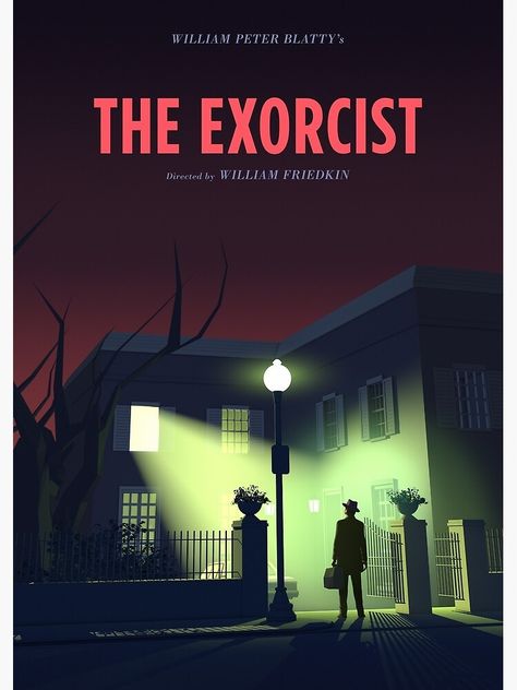 Alternative movie posters & Artwork created by some very talented people.  #movieposters #movietwit #SciFi movie posters #Horror movie posters #Action movie posters #Drama movie posters #Fantasy movie posters #Animation movie Posters The Exorcist Poster, Exorcist Poster, Exorcist 1973, Famous Movie Posters, Exorcist Movie, The Exorcist 1973, Iconic Movie Posters, The Rocky Horror Picture Show, Horror Movie Icons