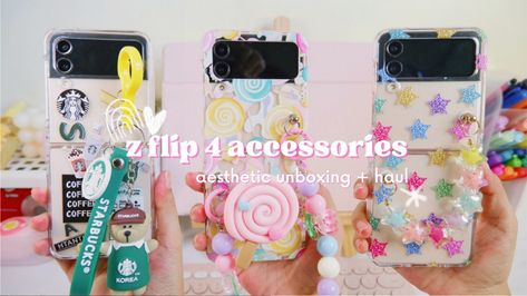 unboxing new accessories for my z flip 4 + galaxy buds cases 🌱 ~ full video in my YT channel // link in bio #galaxyzflip4 #unboxing #phonecases #zflip4 #samsunggalaxy #lemoneelife Galaxy Z Flip 4, Internet Friends, Z Flip 4, Yt Channel, New Accessories, Galaxy Z Flip, Z Flip, Cute Cases, Hello There