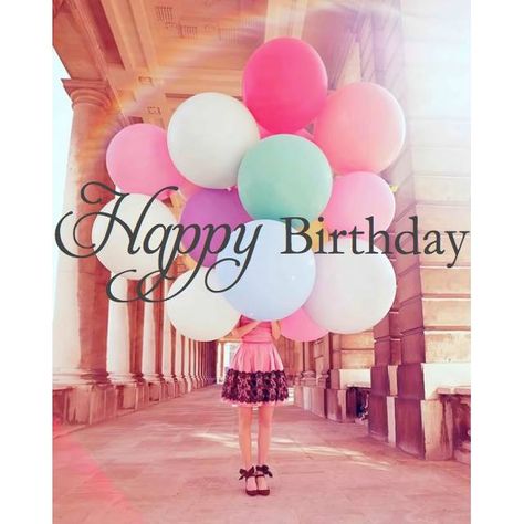 birthday balloons Happy Birthday Girls, Happy Birthday Pictures, Birthday Blessings, Happy Birthday Quotes, Birthday Pictures, Happy Birthday Images, Happy Birthday Greetings, It's Your Birthday, Birthday Messages